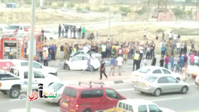 النقب: مصرع رجل وابنه (40 و15 عامًا) وإصابة آخرين في حادث طرق قرب نباطيم